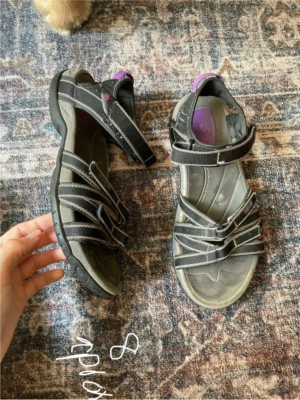 💜Teva sandals💜 - Picture 5 of 5